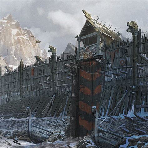 Medieval Fort Concept Art