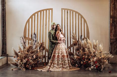 Must See Intimate Indian Wedding Inspiration With Boho Details
