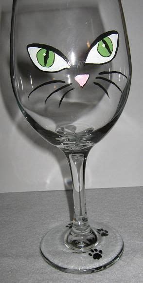 Download and use 10,000+ cat wine glass stock photos for free. Mommy Sippy Cup Wine Glass/$10.00 Cat Face and Paw Print ...