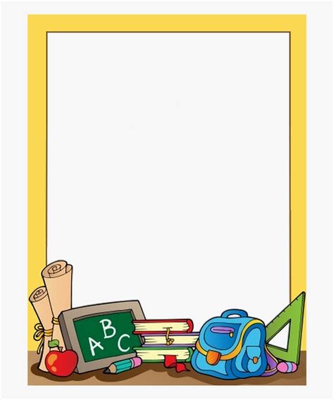 Clipart Borders And Frames For School 10 Free Cliparts Download