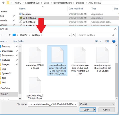 How To See The Information About An Android Apk File In Windows