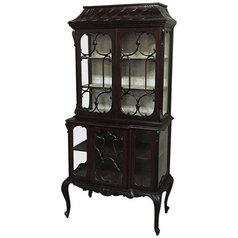 A wide variety of antique curio cabinet options are available to you, such as appearance, specific use. 19th Century English Curio Cabinet For Sale at 1stdibs