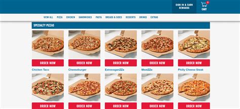 Domino’s Pizza Menu & Prices
