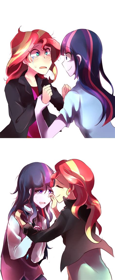 The Return] Sunset Shimmer X Twilight Sparkle• Discontinued The Kiss Wattpad