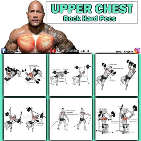 Tips With A Guide For Building A Bigger Broader Upper Chest GymGuider Com Workout Chart