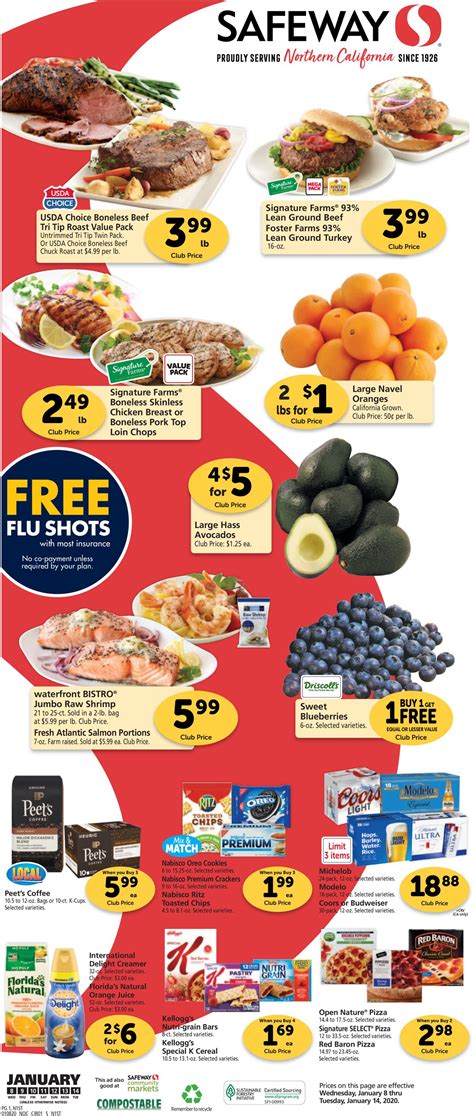 Safeway Current weekly ad 01/08 - 01/14/2020 - frequent-ads.com