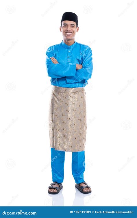 Male Malaysia With Satin Clothes Stock Image Image Of Face Ethnic