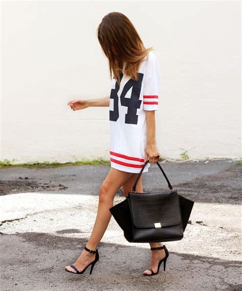 How To Make A Sports Jersey Look Stylish Seriously Football Jersey Outfit Jersey Outfit