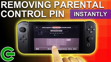 Removing Nintendo Switch Parental Controls Pin Instantly Sthetix