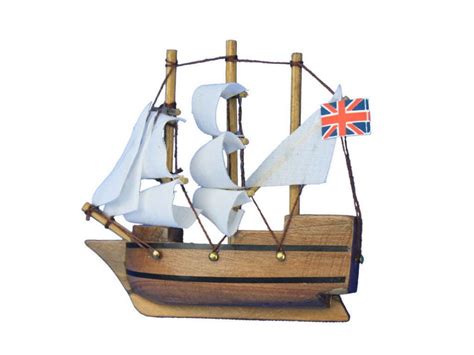 Buy Wooden Mayflower Tall Model Ship Magnet 4 New Tall Ships Toy