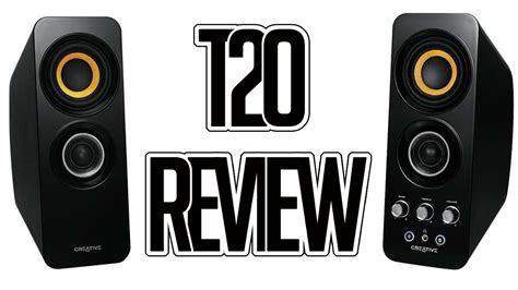 Creative Gigaworks T20 Speakers Unboxing And Review Youtube