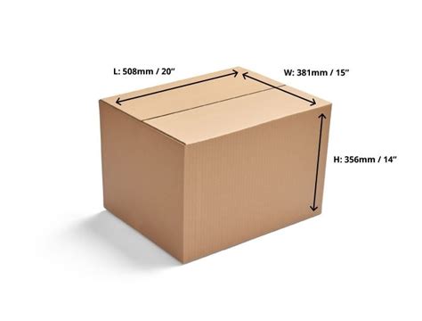 508 X 381 X 356mm Single Wall Cardboard Boxes Free Delivery £250