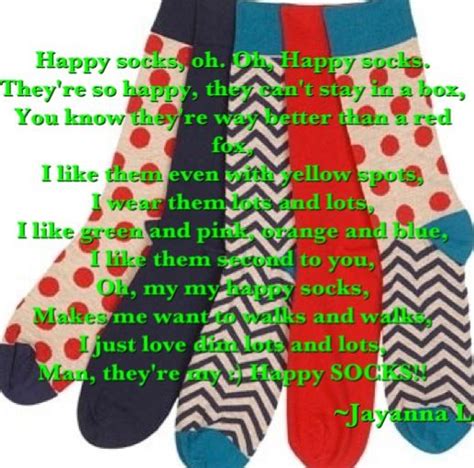 Happy Socks Poem Thanks To Anya N Happy Socks Christian