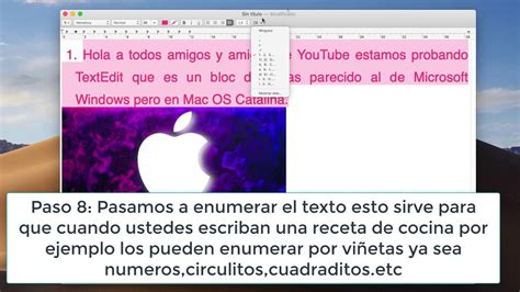 El Mejor Editor De Texto Para Mac OS 10 15 TextEdit Notas MacOS
