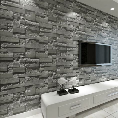 From colonial and classic to victorian and modern each palette is historically relevant, staying true to its time period. 5.3 Sqm Arthouse Wall Dark Grey Slate Stone Wallpaper Brick Effect Background UK for sale online ...