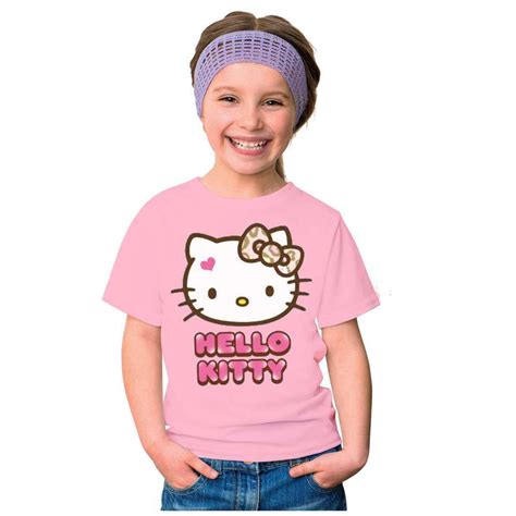 Kids Girl Hello Kitty T Shirt Redyellowpink 3colors Toddler Kitty