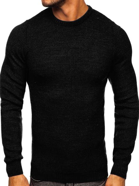 Suéter Para Hombre Color Negro Denley 4629 Negro