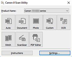 Ij scan utility lite is the application software which enables you to scan photos and documents using airprint. Canon : Inkjet El Kitapları : E4200 series : IJ Scan ...