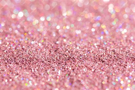 Premium Photo Shiny Pink Glitter Textured Background