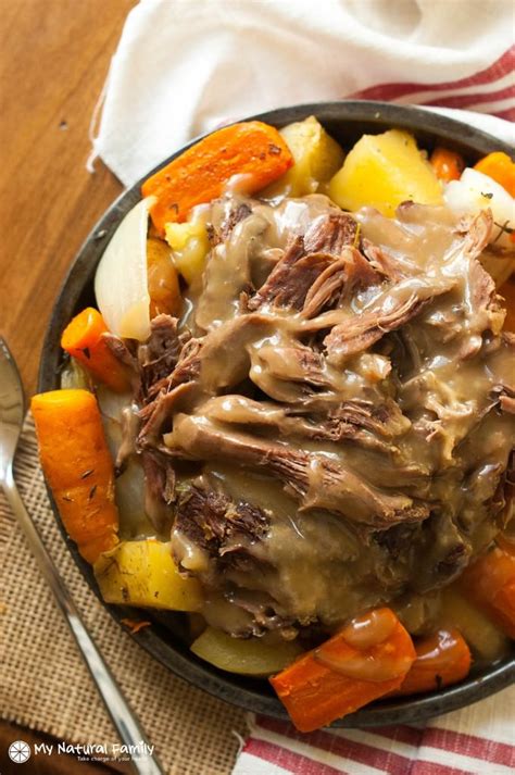 If you are looking for the most popular crock pot roast recipes we got you covered! Easy Pot Roast Crock Pot Recipe - Foodstrr | Foodstrr