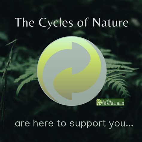 Working With The Cycles Of Nature The Natural Healer