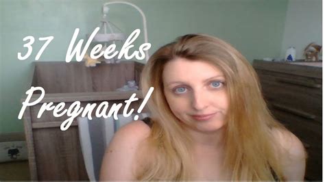 37 Weeks Pregnant Full Term Pupps And Belly Shot Youtube