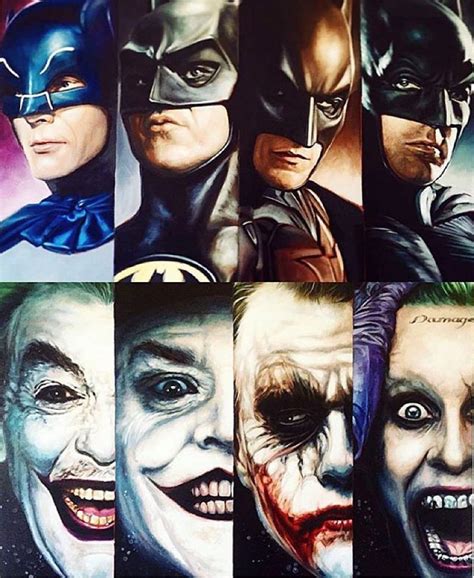 Batmanpresents On Instagram This Is Awesome The Many Batmans And