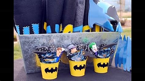 Awesome Batman birthday party themes - YouTube