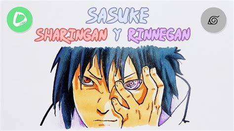 Como Dibujar A Sasuke Uchiha Sharingan Y Rinnegan FÁcilmente Naruto