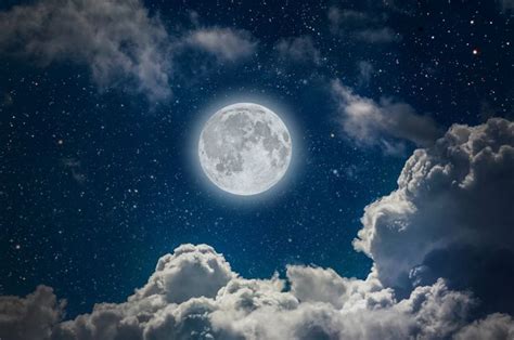 Gambar Bulan Purnama Gambar Pemandangan Indah