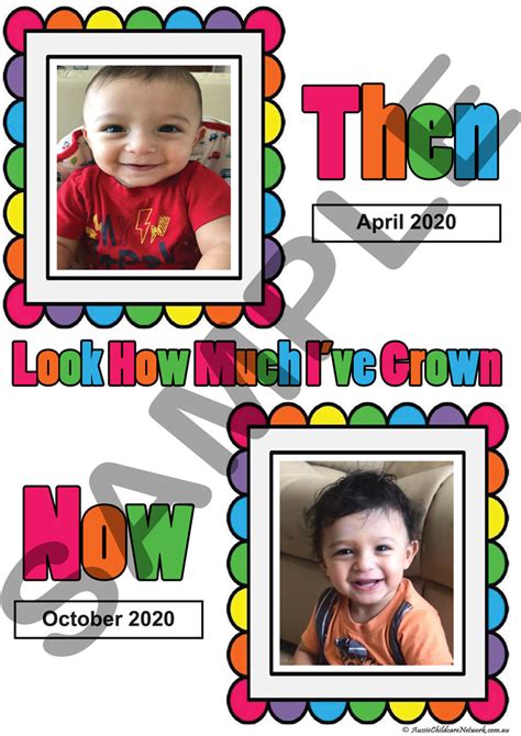 Then And Now Photo Template