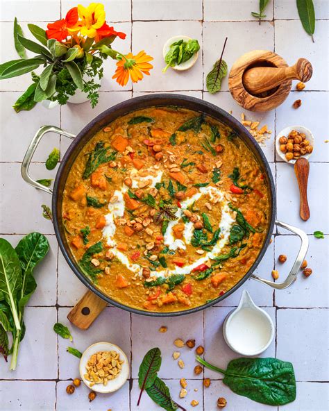 Süsskartoffel- Linsen Curry Danistrailcooking