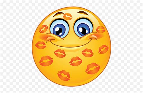 Kiss Emoji Emoji With Kisses All Over Facekiss Emoji Free