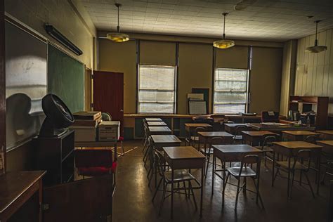 Abandoned School With Untouched Classroom I Got Permission By The
