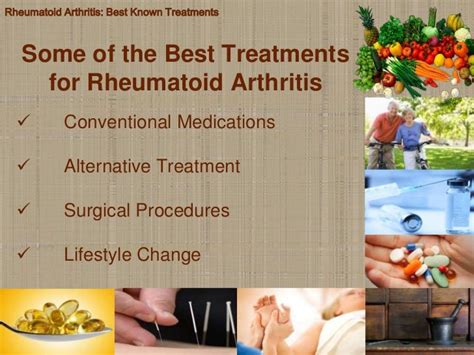 Rheumatoid Arthritis Best Known Treatments