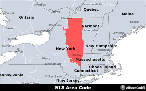 Where Is 518 Area Code What Area Code Is 518 Where Is Map Images And