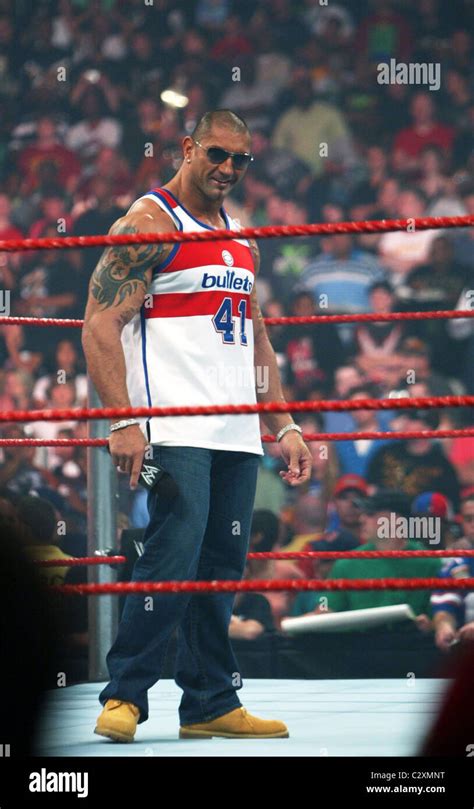Batista Wwe Raw At The Verizon Centre Washington Dc Usa 280708