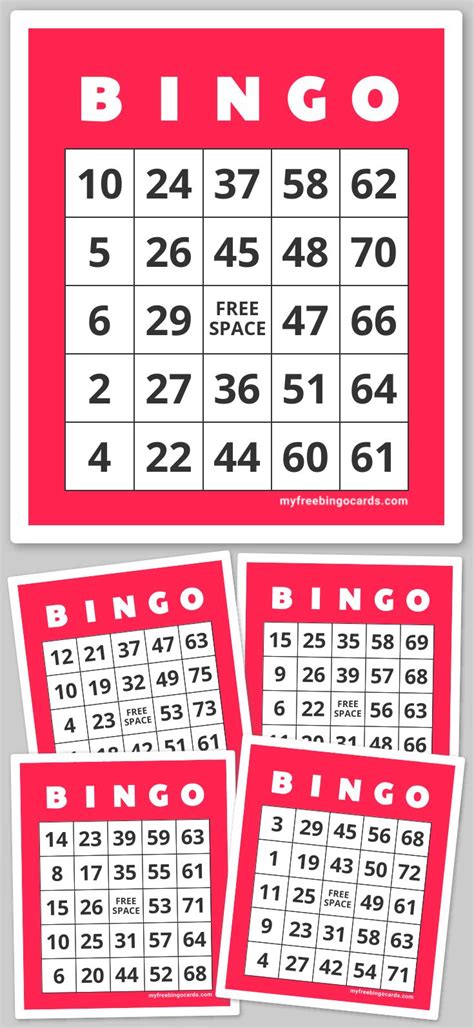 1 75 Number Bingo Bingo Cards Printable Free Printable Bingo Cards