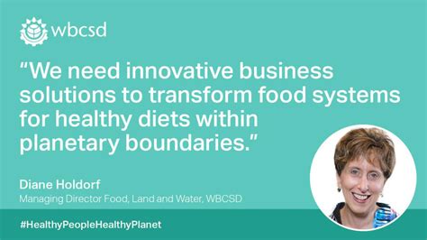 Wbcsds Diane Holdorf And Our Approach To Food System Transformation