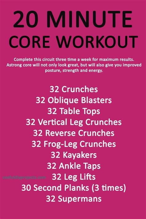 11 Easy Ab Workouts To Get Your Body Bikini Ready Easy Ab Workout