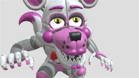 Fnaf Help Wanted Funtime Foxy Download Free 3d Model By Funkin Boombox [1c5bab5] Sketchfab