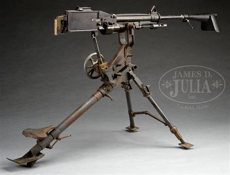 Rare St Etienne Machine Gun M1907 Cal 8mm Candr