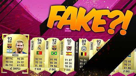 Fifa 17 How To Fake Any Player In A Pack Proof Youtube