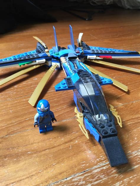 Lego Ninjago Blue Ninja Plane Hobbies And Toys Toys And Games On Carousell