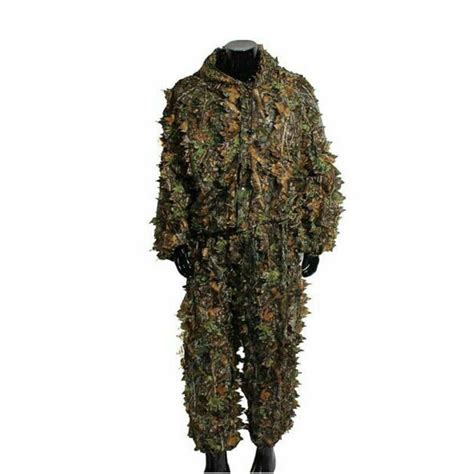 3d Ghillie Suit Woodland Tarnanzug Camo Camouflage Kleidung Jagd Einheitsgröße Ebay