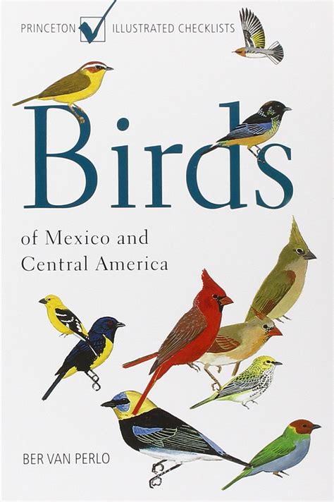 Birds Of Mexico And Central America Princeton Illustrated Checklists
