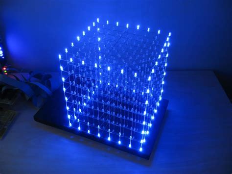 Arduino Controlled 8 X 8 X 8 Led Cube The Diy Life