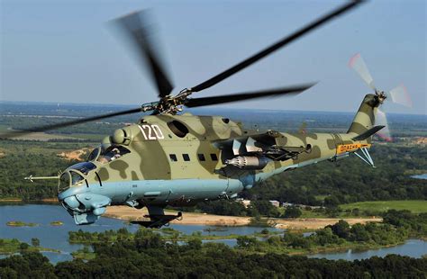 Russian Military Helicopters Hind