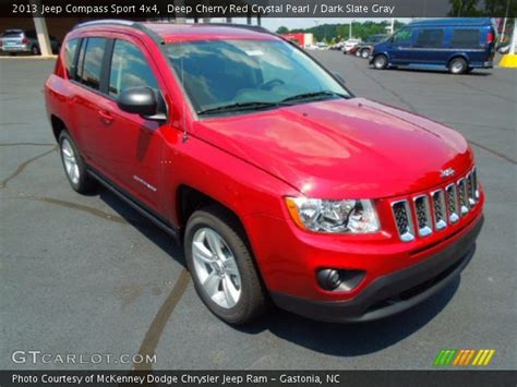 Request a dealer quote or view used cars at msn autos. Deep Cherry Red Crystal Pearl - 2013 Jeep Compass Sport ...