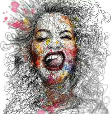 Amazing And Expressive Pen Strokes By Italian Artist Erick Centeno Pencil